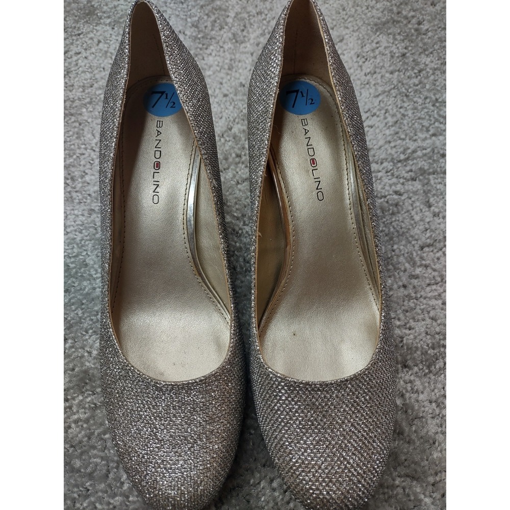 Bandolino pumps shoes for women size 7.5 sparkle glitterβ